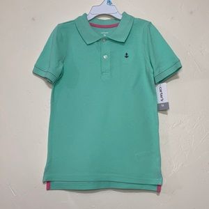 NWT Carter’s Toddler Pique Polo Shirt